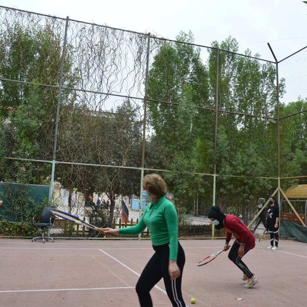 Sport2 University of Baghdad Students during training