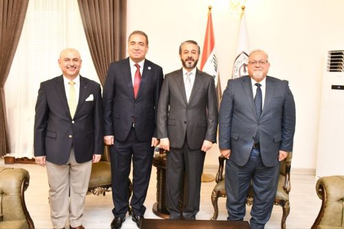 تعزيز التعاون مع بيت الحكمة في المجال العلمي والبحثي